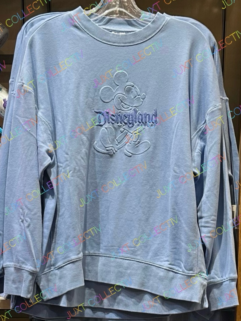 NWT Disneyland Mickey Mouse Blue Sweater